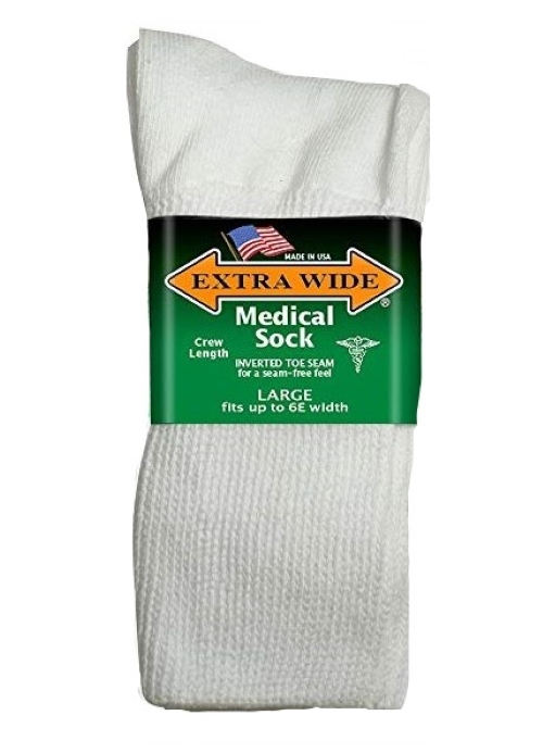 Extra Wide Comfort MEDICAL Athletic Sock